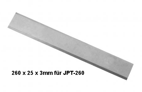 JET HSS-Hobelmesser für JPT-260 10000287 *2961