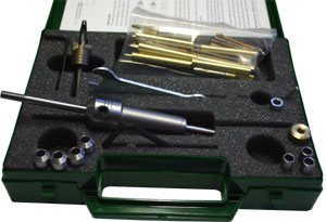 Stiftdorn-Set im Koffer mit Fräser und Bausatz (Mandrel MK2) 001270 *5043